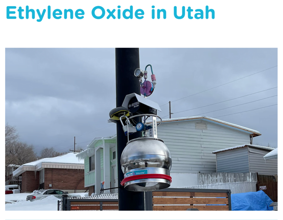 Ethylene Oxide levels, and Sandy Air Quality Athena Beans